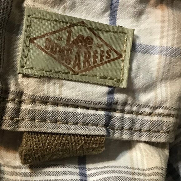 COPY - Lee Dungarees Men's Plaid Cargo Shorts Sz 32 - Picture 12 of 12